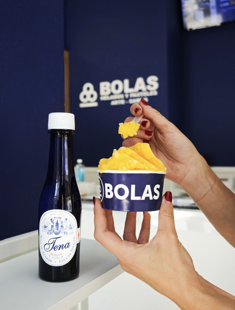 Agua de Azahar Luca de Tena | Helado Bolas