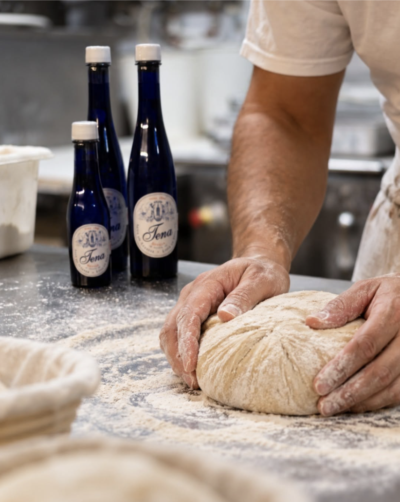 Pan de muerto con Agua de Azahar